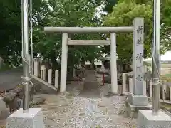 神明神社の鳥居