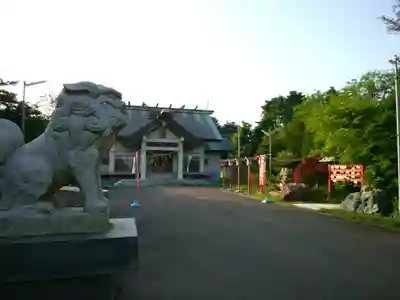 飯生神社の狛犬