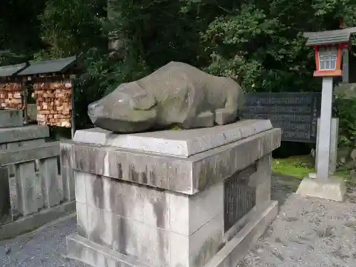 谷保天満宮の狛犬