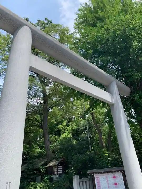 阿佐ヶ谷神明宮の鳥居