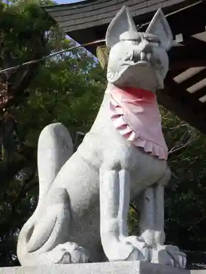 生玉稲荷神社の狛犬