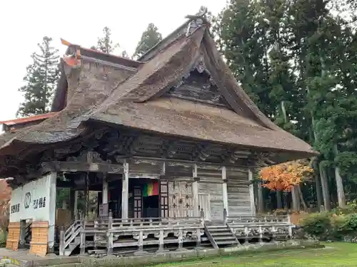 幸徳院笹野寺の本殿