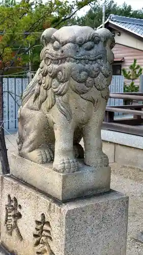 新庄八幡宮の狛犬