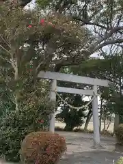 神明神社の鳥居