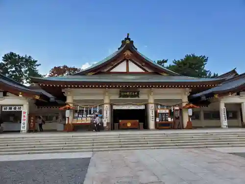 廣島護國神社の本殿・本堂