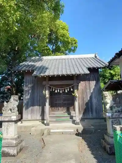 北山神明社の本殿