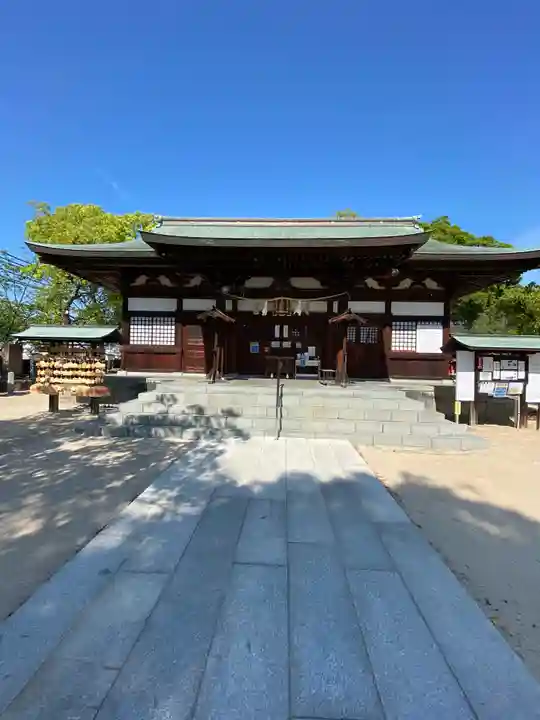 饒津神社の本殿・本堂