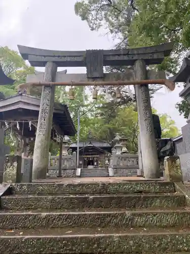 熊野神社の鳥居