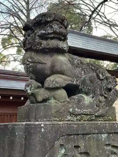 大國魂神社の狛犬