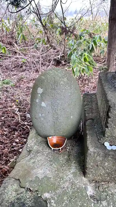 文月の庚申塚(北海道)