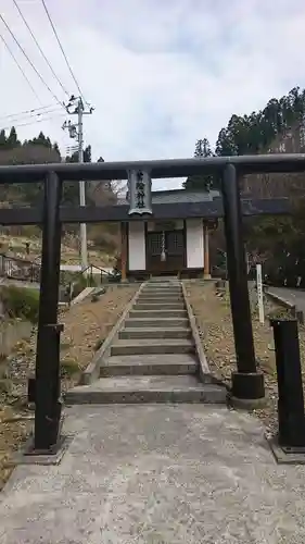 業除神社の鳥居