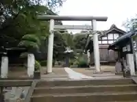 池辺杉山神社の鳥居