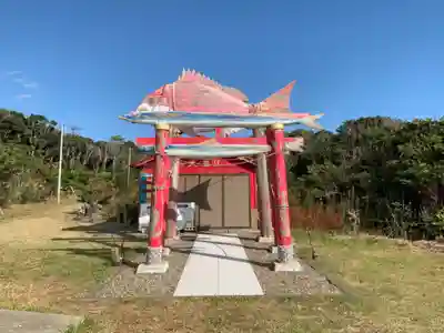 長九郎稲荷神社の鳥居