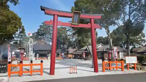 嘯吹八幡神社の鳥居