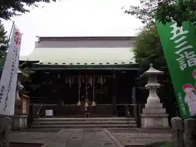 新宿下落合氷川神社の本殿・本堂
