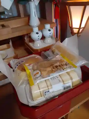 伏木香取神社の食事