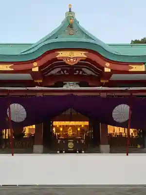 日枝神社の本殿・本堂