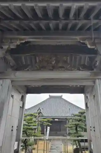 西方寺の山門