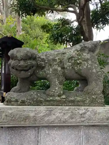 銚港神社の狛犬