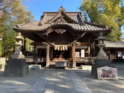 田無神社の本殿・本堂