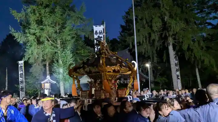 鷹栖神社のお祭り