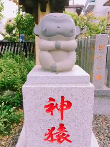 猿江神社の狛犬