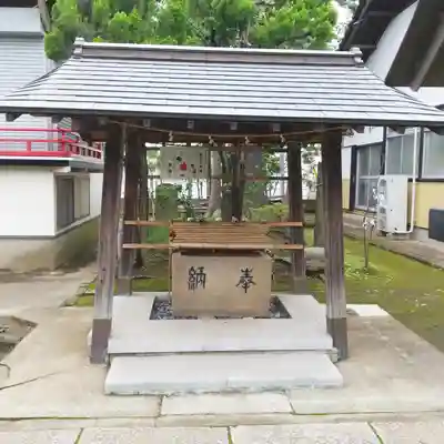 氷川神社の手水舎