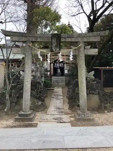 松戸神社の鳥居