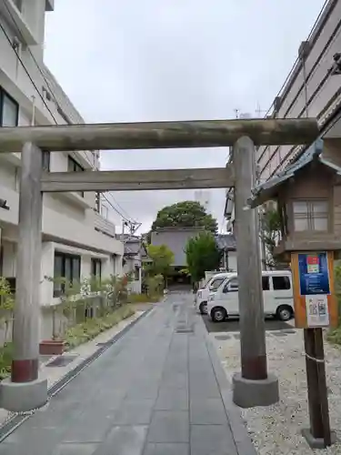 古町神明宮の鳥居