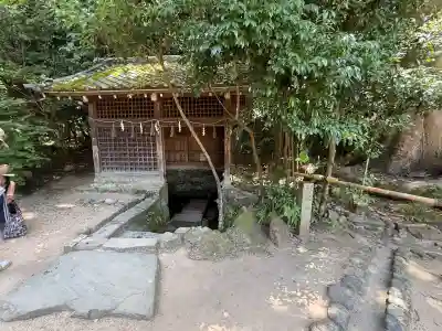 宇治上神社の手水舎