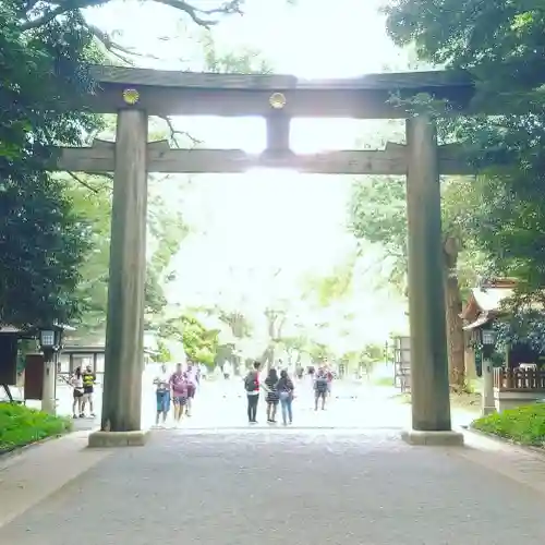 明治神宮の鳥居