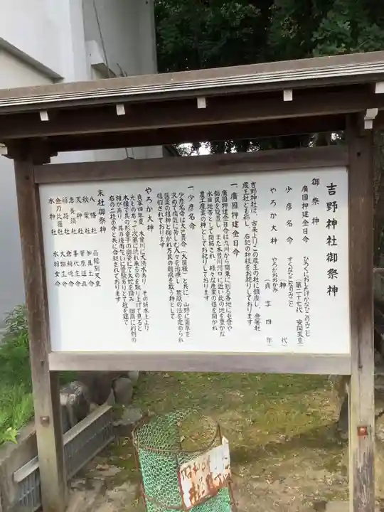 吉野神社の末社・摂社