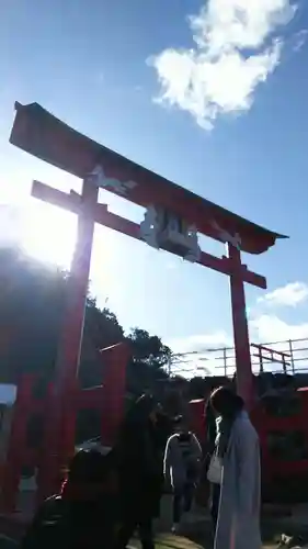 元乃隅神社の鳥居