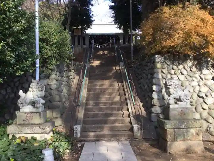 南大谷天神社の狛犬