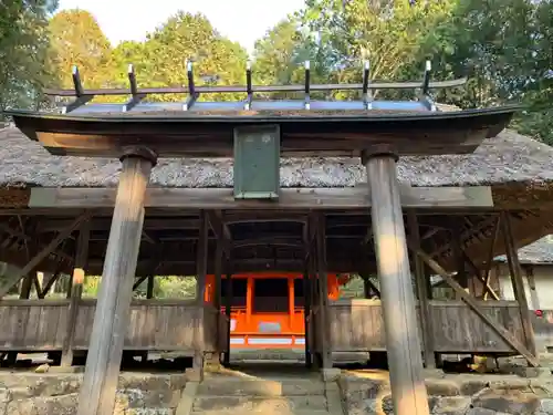 上鴨川住吉神社の本殿・本堂