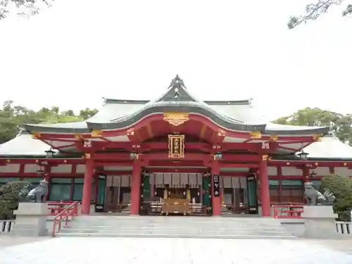 西宮神社の本殿・本堂