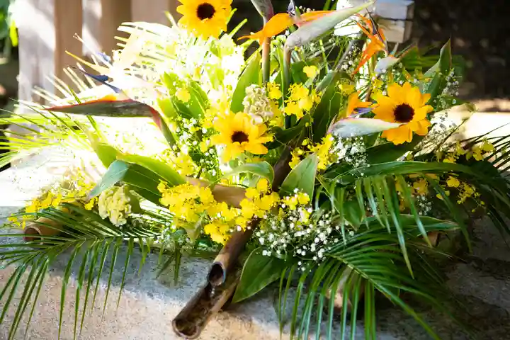 富知六所浅間神社の手水舎