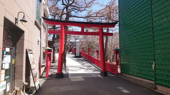 冨士山小御嶽神社の鳥居