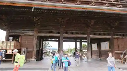 善光寺の山門・神門