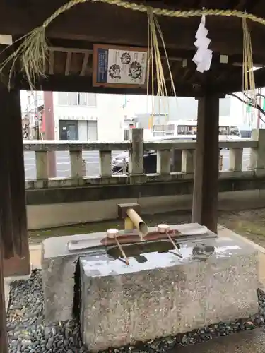 賀茂神社天満宮の手水舎