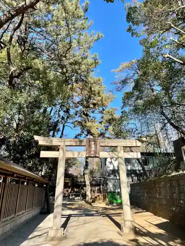 常磐神社の鳥居