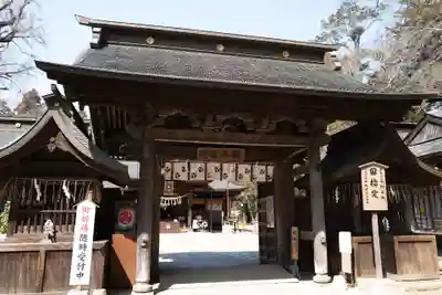 水戸八幡宮の山門・神門