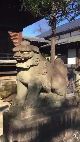 白山神社の狛犬