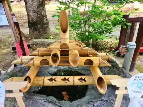 諫早神社（九州総守護  四面宮）の手水