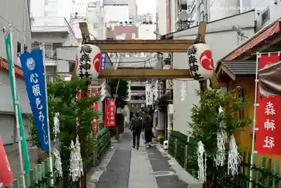 烏森神社の鳥居