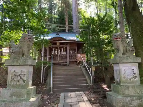 洩矢神社の狛犬