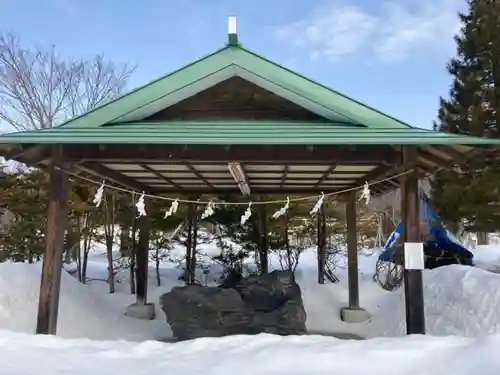 栗山天満宮の手水