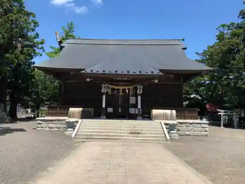 飯坂八幡神社の本殿