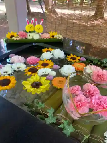 大谷地神社の手水舎