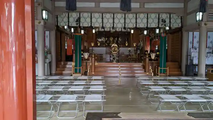 北海道護國神社の本殿・本堂